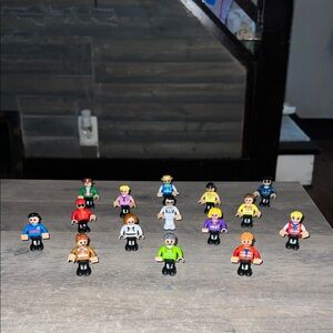 15 Pieces Magnetic People Figures for Kids, Magnet Play People Perfect for Magne